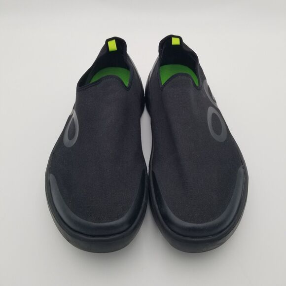Oofos Oomg eeZee Low Black Slip-on Comfort Recovery Shoe Men\'s Size 13  EU 46 main image 8